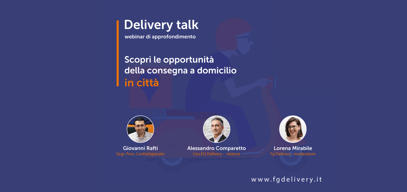 Grande Interesse Per Il Primo Delivery Talk Lanciato Da FG Delivery